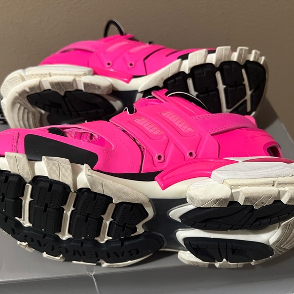 Balenciaga track sneaker fuchsia/ black - Picture 2 of 5